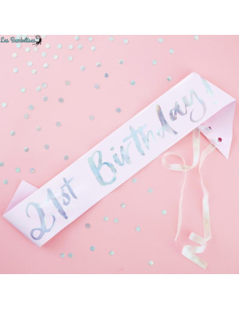 echarpe-anniversaire-21-st-birthday-pastel-irisee