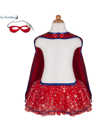 deguisement-super-heros-fille-rouge-cape-masque-tutu