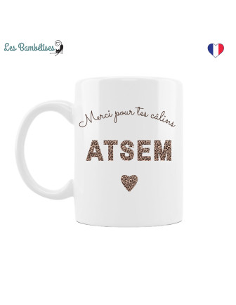 Mug Personnalisé Atsem Léopard