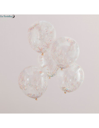 5-ballons-confettis-billes-multicolores-deco-anniversaire-arc-en-ciel