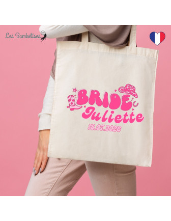 tote-bag-personnalise-evjf-cow-girl-accessoire-evjf-taylor-swift