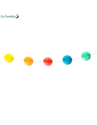 guirlande-10-boules-alveolees-multicolores