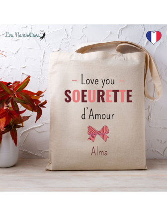 tote-bag-soeurette-personnalise-noeud-cadeau-soeur-noel