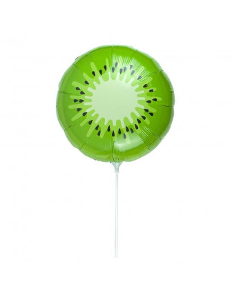 3 Ballons Métalliques Fruits Exotiques