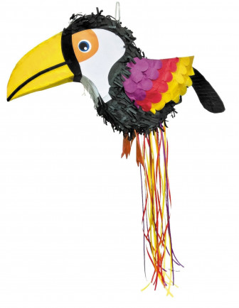 Pinata Toucan, Déco Fête Tropicale Jungle