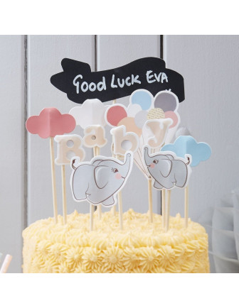 Décoration gâteau "Petit Elephant"