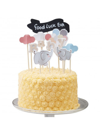 Décoration Gâteau Petit Elephant