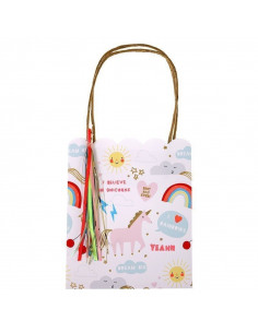 8 sacs à surprise Licorne pour invités Meri Meri 2