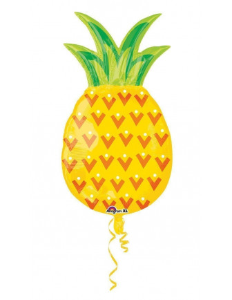 Ballon ananas géant en aluminium