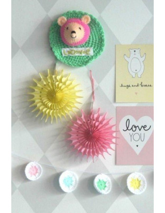 Pack de 6 éventails pastels A little Lovely Company