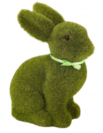 Lapin Vert Décoratif Imitation Gazon déco fête Pâques
