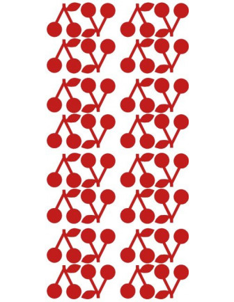 Stickers Muraux Cerises Rouges Pom le Bonhomme