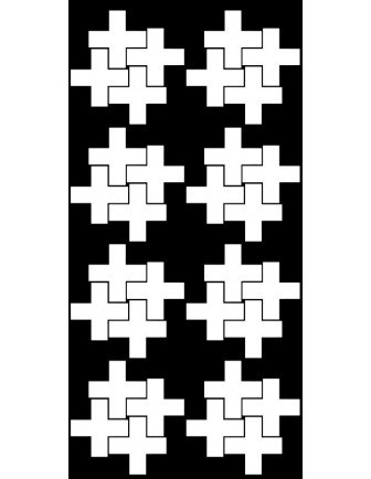 Stickers Muraux Croix Suisses Blanches Pom le Bonhomme