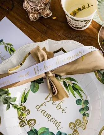Ruban, Masking Tape Baby Shower 