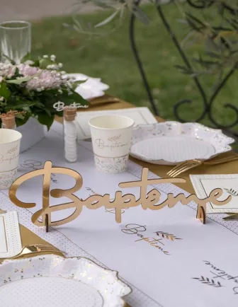 Accessoires Décoration Table Baptême