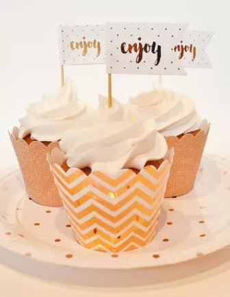Anniversaire Fille Thème Rose Gold