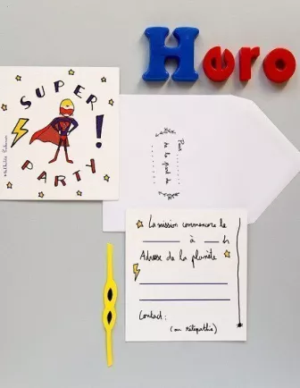 Papeterie, Invitations, Stickers Anniversaire Garçon