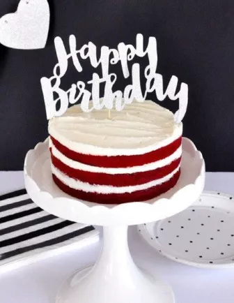Cake Topper Anniversaire