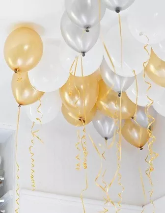 Ballons Unis Latex Anniversaire Adulte