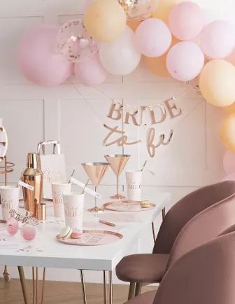 Déco EVJF Rose Gold