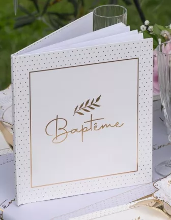Livre d'or Baptême