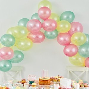 anniversaire-enfant-theme-pastel-ballons-pastels
