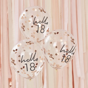 Anniversaire 18 Ans Rose Gold - Les Bambetises